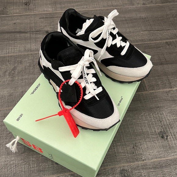 Off White Cup Sole 3.0 Off Court Leather Sneakers Virgil Abloh Size 36